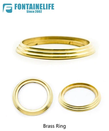 O-রিং সহ পিতলের স্পাউট কভার