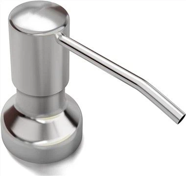 304 স্টেইনলেস স্টিল প্রেস-টাইপ সাবান ডিসপেনসার