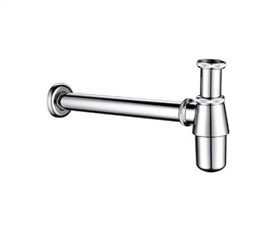 ক্রোম বাথরুম সিঙ্ক 1-1/4 "স্লাইডিং ইনলেট ড্রেন