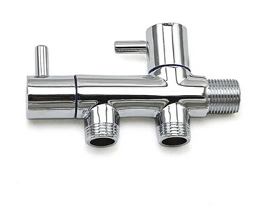 3-ওয়ে ব্রাস অ্যাঙ্গেল ভালভ