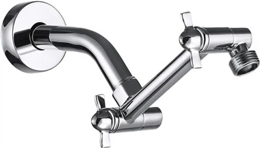 5" ব্রাস শাওয়ার হেড এক্সটেনশন আর্ম